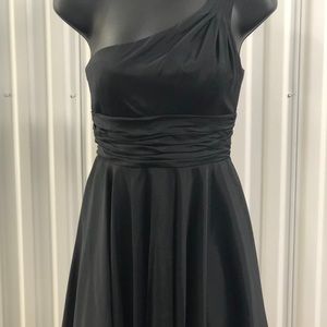 Cache Black One Shoulder Dress. Preowned